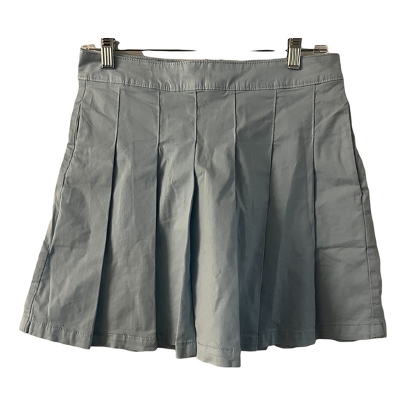 American Eagle Super High Waisted Pleated Tennis Skirt Light Blue Size 6 Regular - Picture 2 of 7